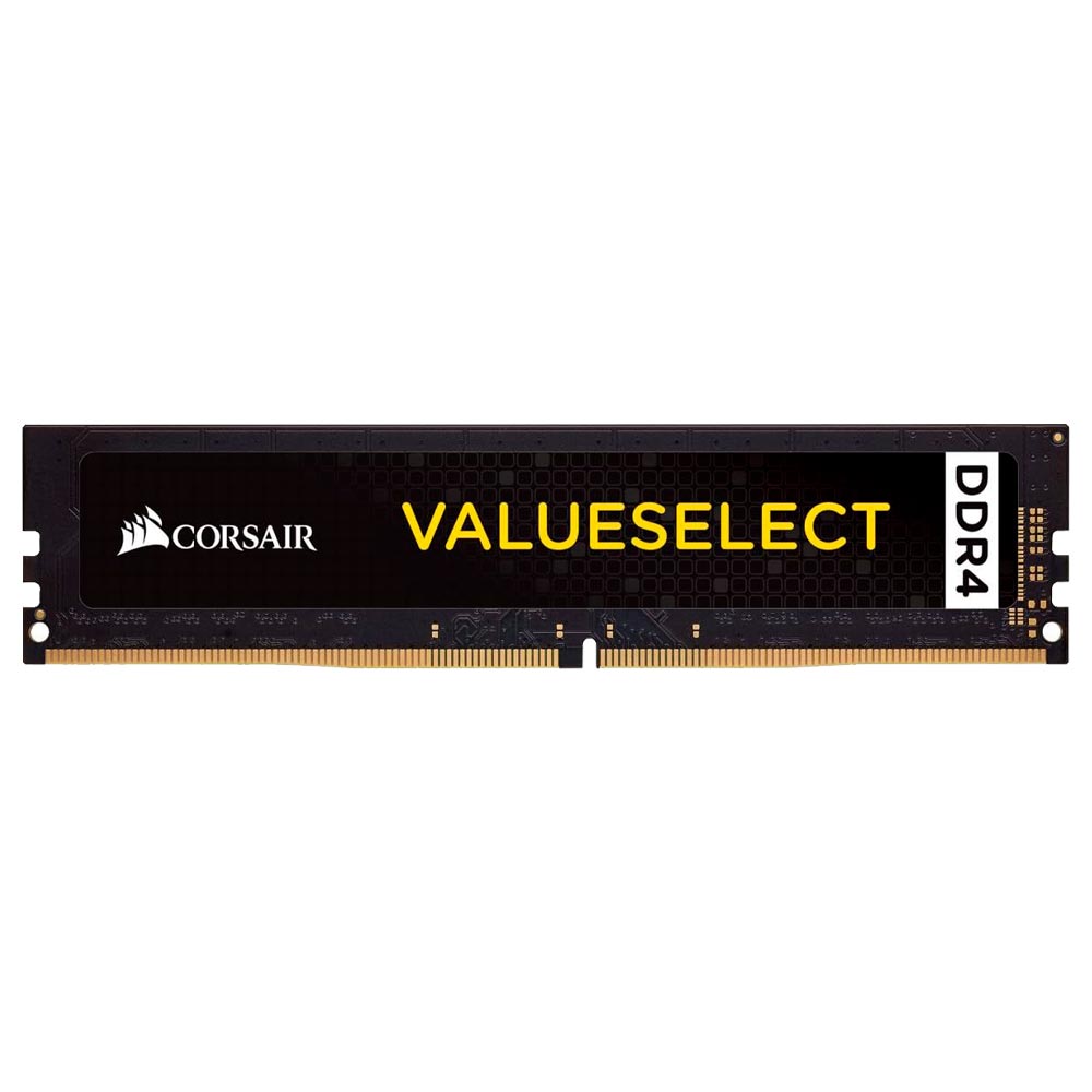 Memória RAM Corsair Value Select DDR4 8GB 2666MHz - Preto (CMV8GX4M1A2666C18) 