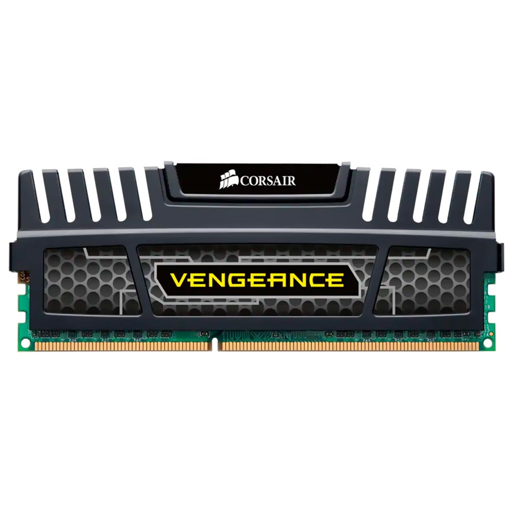 Memória RAM Corsair Vengeance DDR3 8GB 1600MHz - Preto (CMZ8GX3M1A1600C10) 
