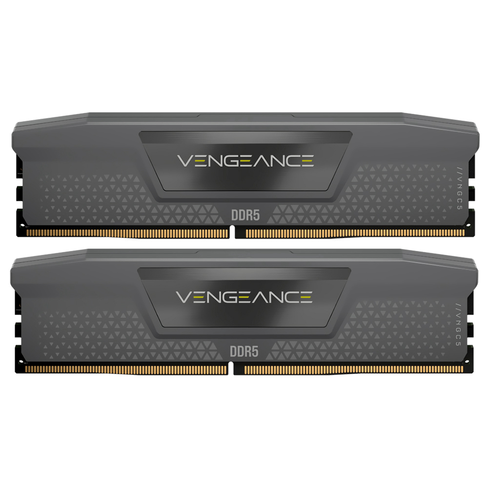 Memória RAM Corsair Vengeance DDR5 16GB (2x8GB) 5200MHz - Cinza (CMK16GX5M2B5200Z40)