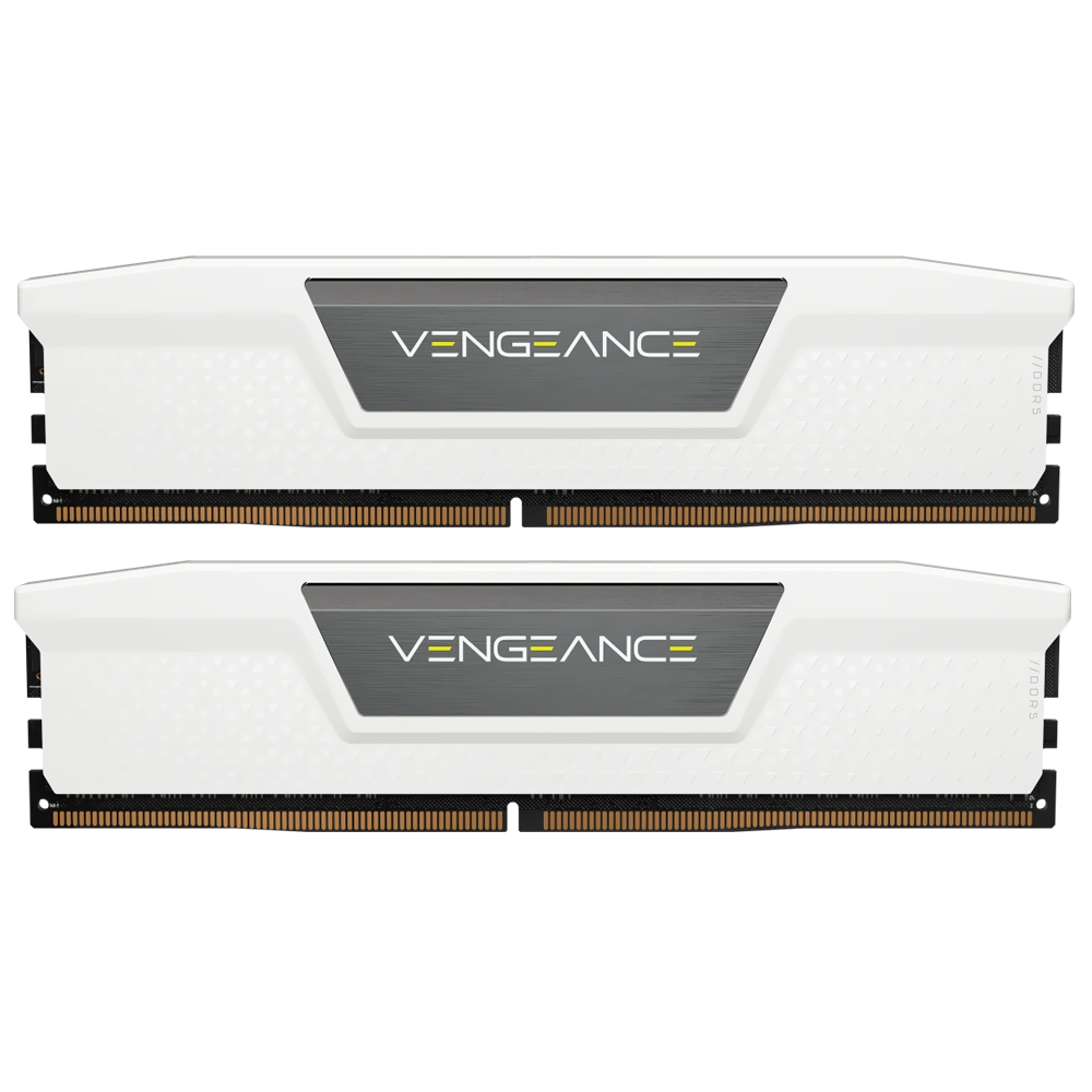 Memória RAM Corsair Vengeance DDR5 32GB (2x16GB) 6000MHz - Branco (CMK32GX5M2E6000C36W)