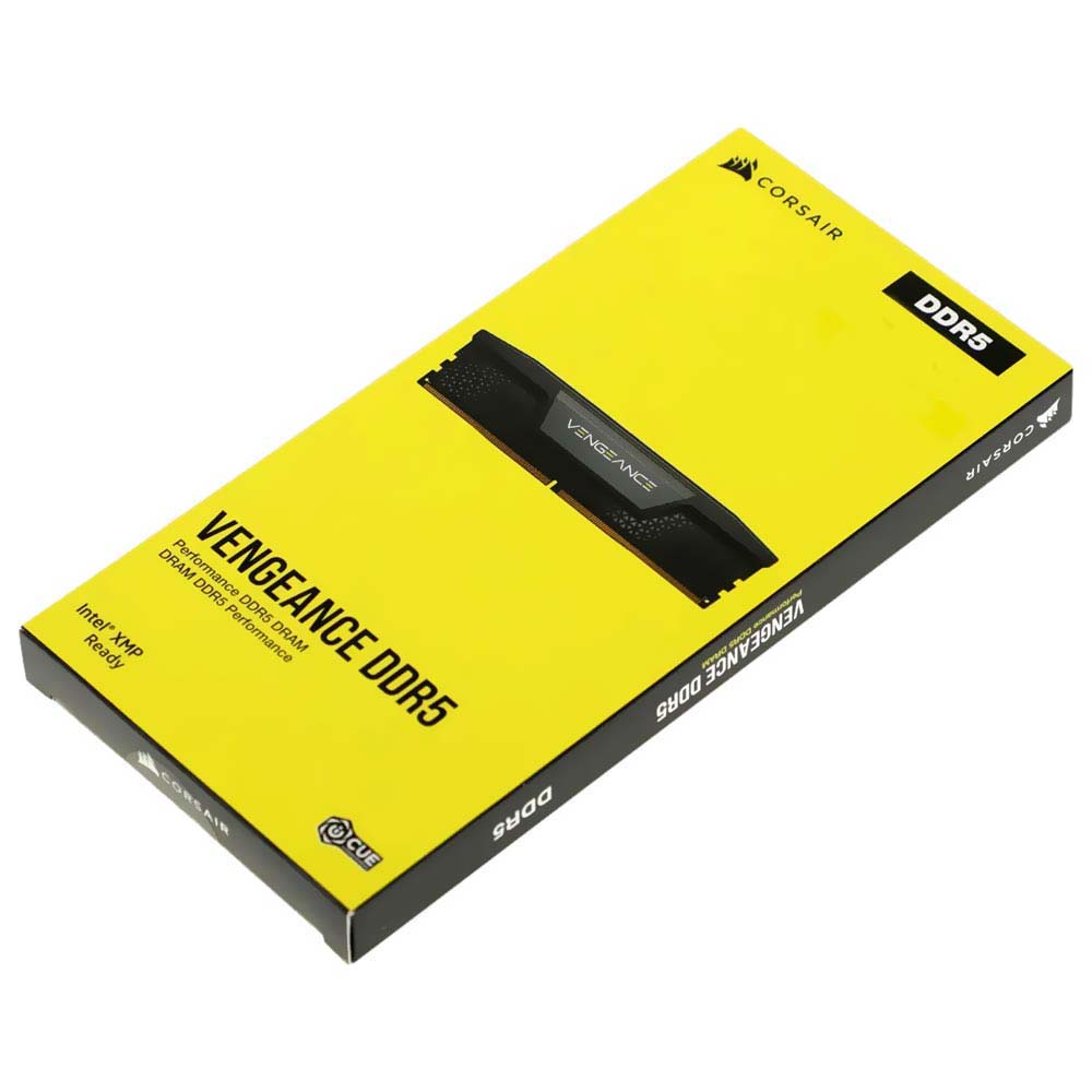 Memória RAM Corsair Vengeance DDR5 32GB (2x16GB) 6000MHz - Preto (CMK32GX5M2X6200C32)