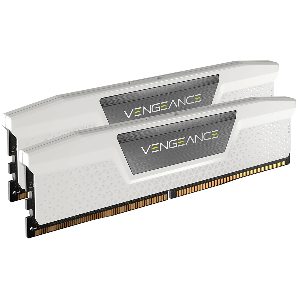 Memória RAM Corsair Vengeance DDR5 32GB (2x16GB) 6400MHz - Branco (CMK32GX5M2B6400C32W)