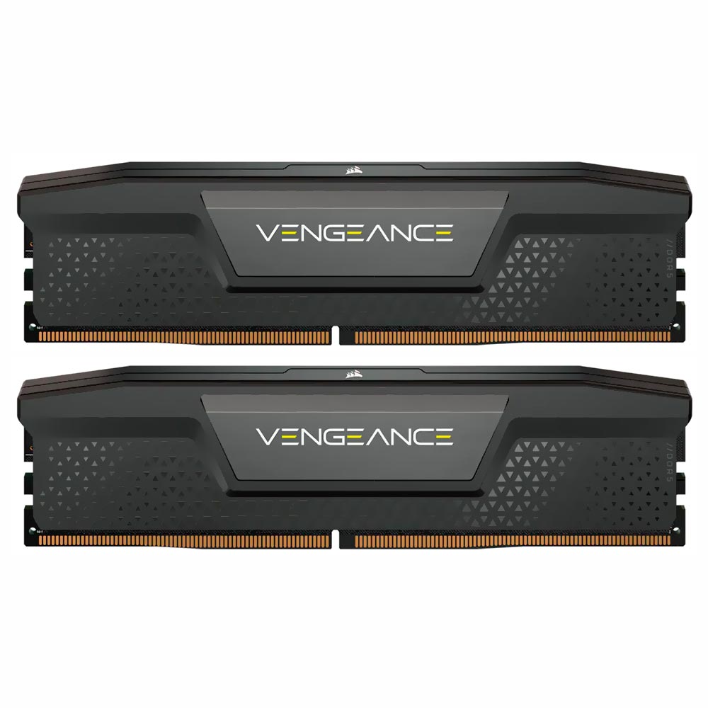 Memória RAM Corsair Vengeance DDR5 64GB (2x32GB) 4800MHz - Preto (CMK64GX5M2A4800C40)