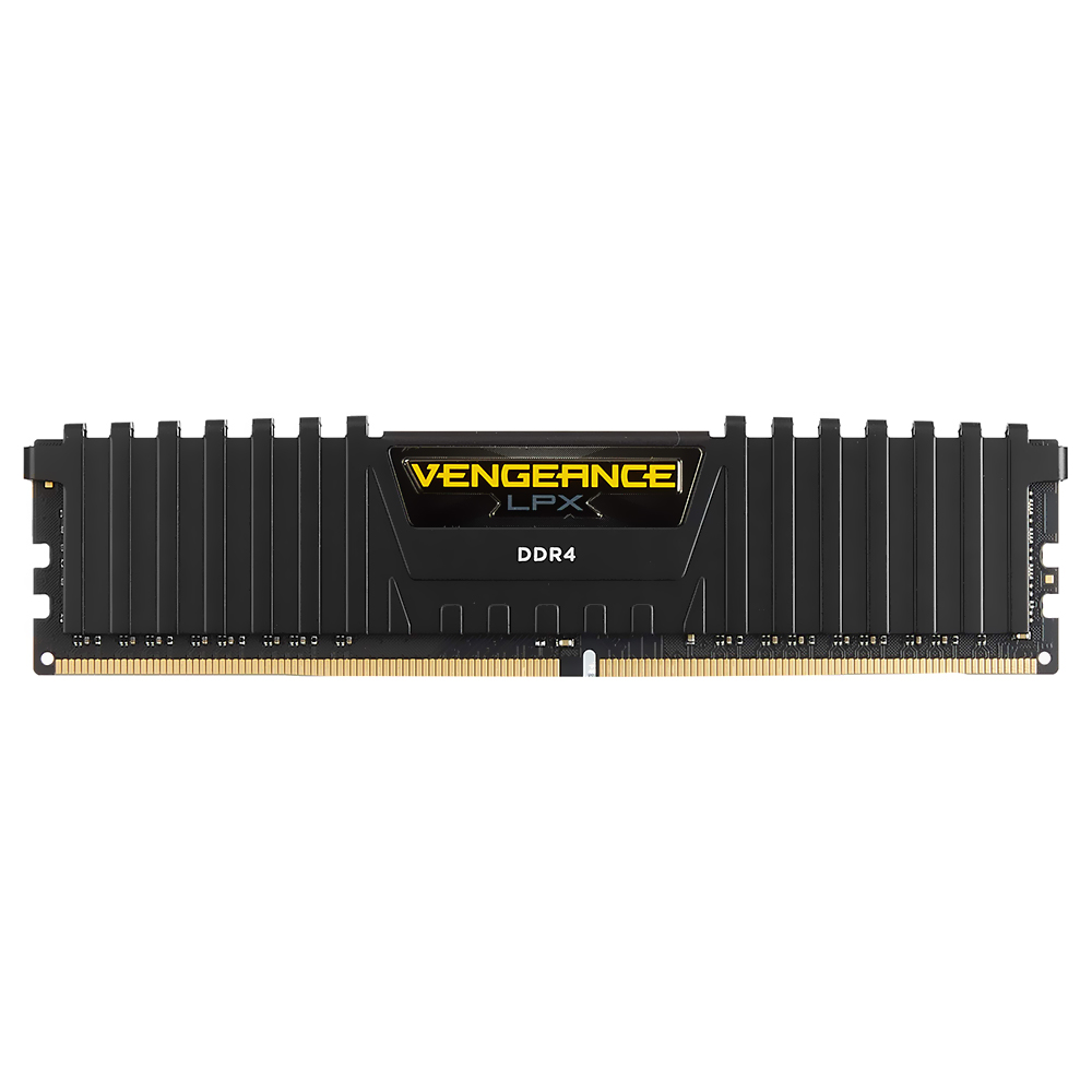 Memória RAM Corsair Vengeance LPX DDR4 16GB (2x8GB) 2133MHz - Preto (CMK16GX4M2A2133C13)  