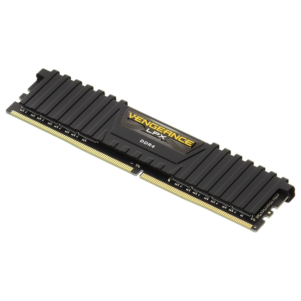 Memória RAM Corsair Vengeance LPX DDR4 16GB (2x8GB) 2133MHz - Preto (CMK16GX4M2A2133C13)  