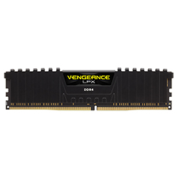 Memória RAM Corsair Vengeance LPX DDR4 16GB (2x8GB) 3600MHz - Preto (CMK16GX4M2D3600C18)