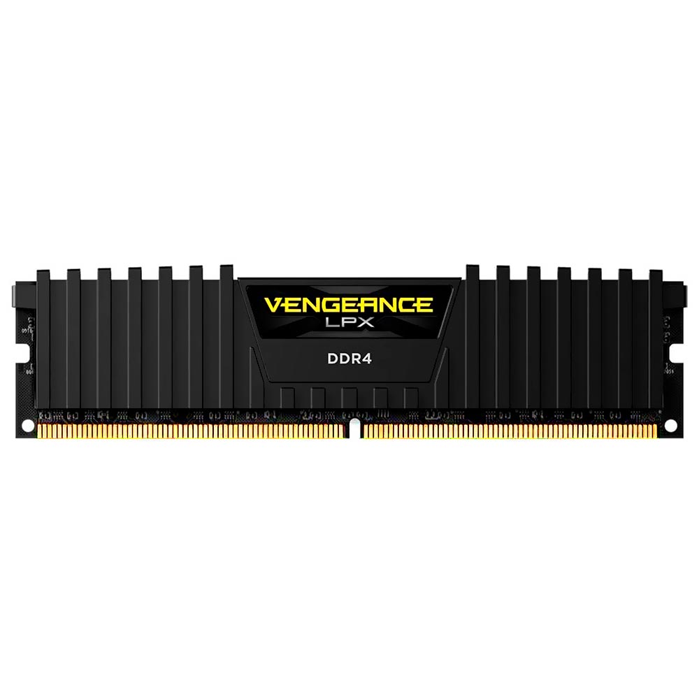Memória RAM Corsair Vengeance LPX DDR4 32GB 2666MHz - Preto (CMK32GX4M1A2666C16)