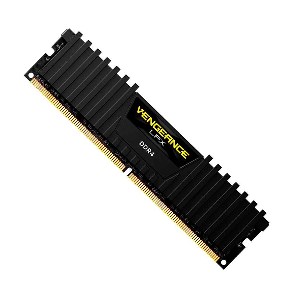 Memória RAM Corsair Vengeance LPX DDR4 32GB 2666MHz - Preto (CMK32GX4M1A2666C16)