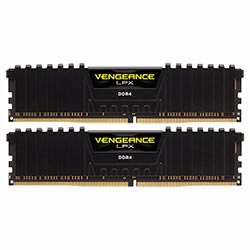 Memória RAM Corsair Vengeance LPX DDR4 32GB (2x16GB) 3200MHz - Preto (CMK32GX4M2E3200C16)