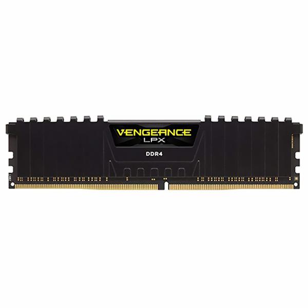 Memória RAM Corsair Vengeance LPX DDR4 8GB 3200 MHz - Preto (CMK8GX4M1E3200C16)