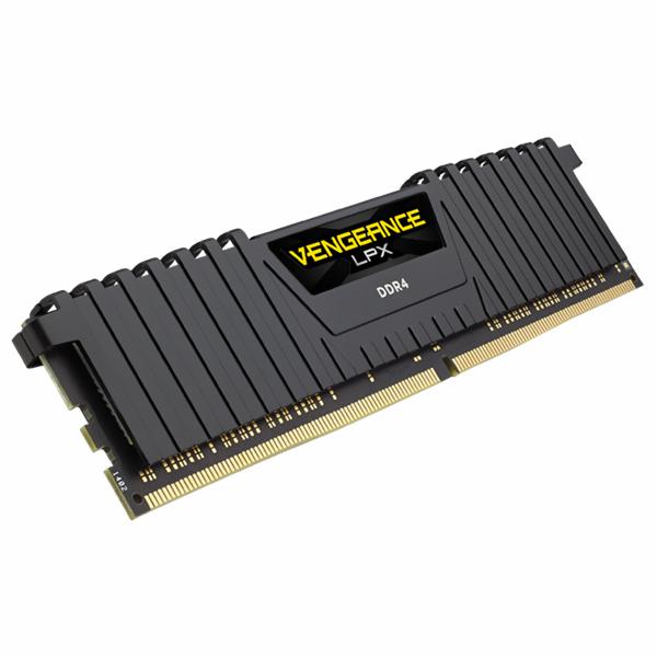 Memória RAM Corsair Vengeance LPX DDR4 8GB 3200 MHz - Preto (CMK8GX4M1E3200C16)