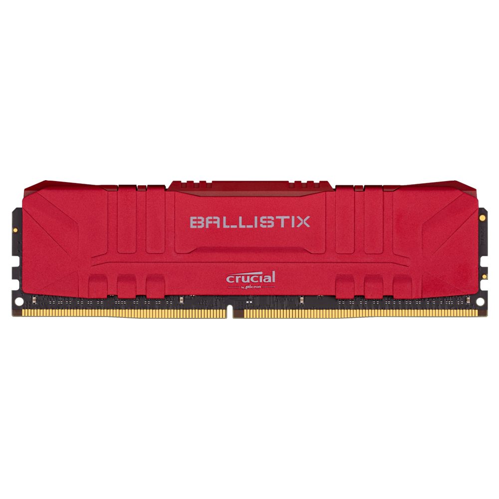Memória RAM Crucial Ballistix DDR4 8GB 2666MHz - Vermelho (BL8G26C16U4R)