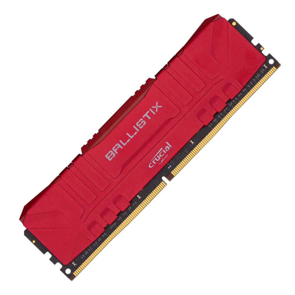 Memória RAM Crucial Ballistix DDR4 8GB 2666MHz - Vermelho (BL8G26C16U4R)