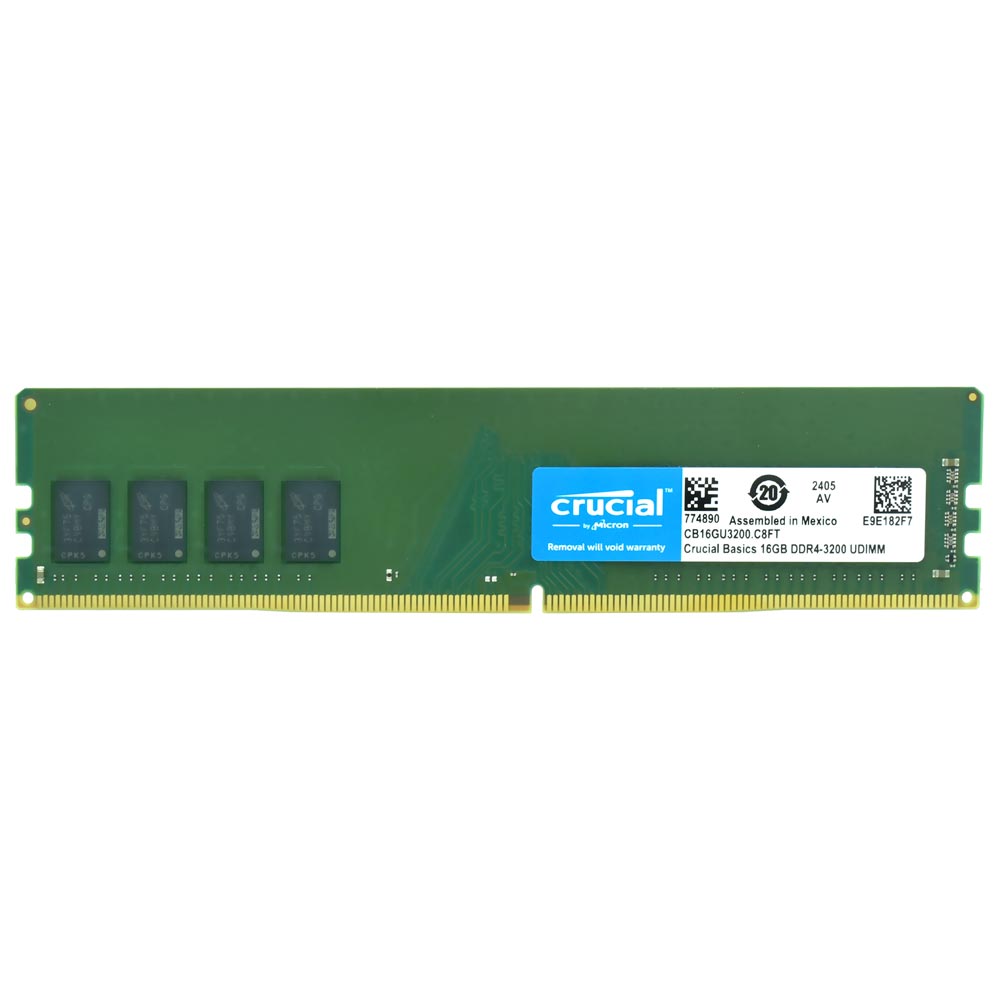 Memória RAM Crucial DDR4 16GB 3200MHz - CB16GU3200