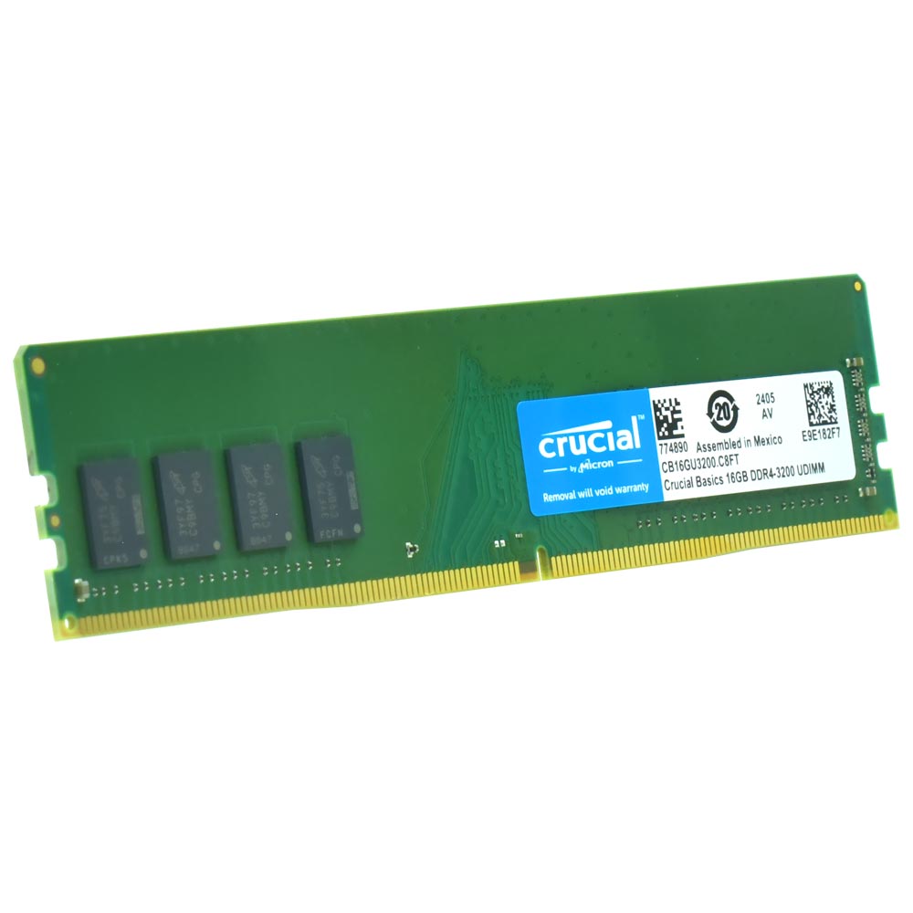 Memória RAM Crucial DDR4 16GB 3200MHz - CB16GU3200
