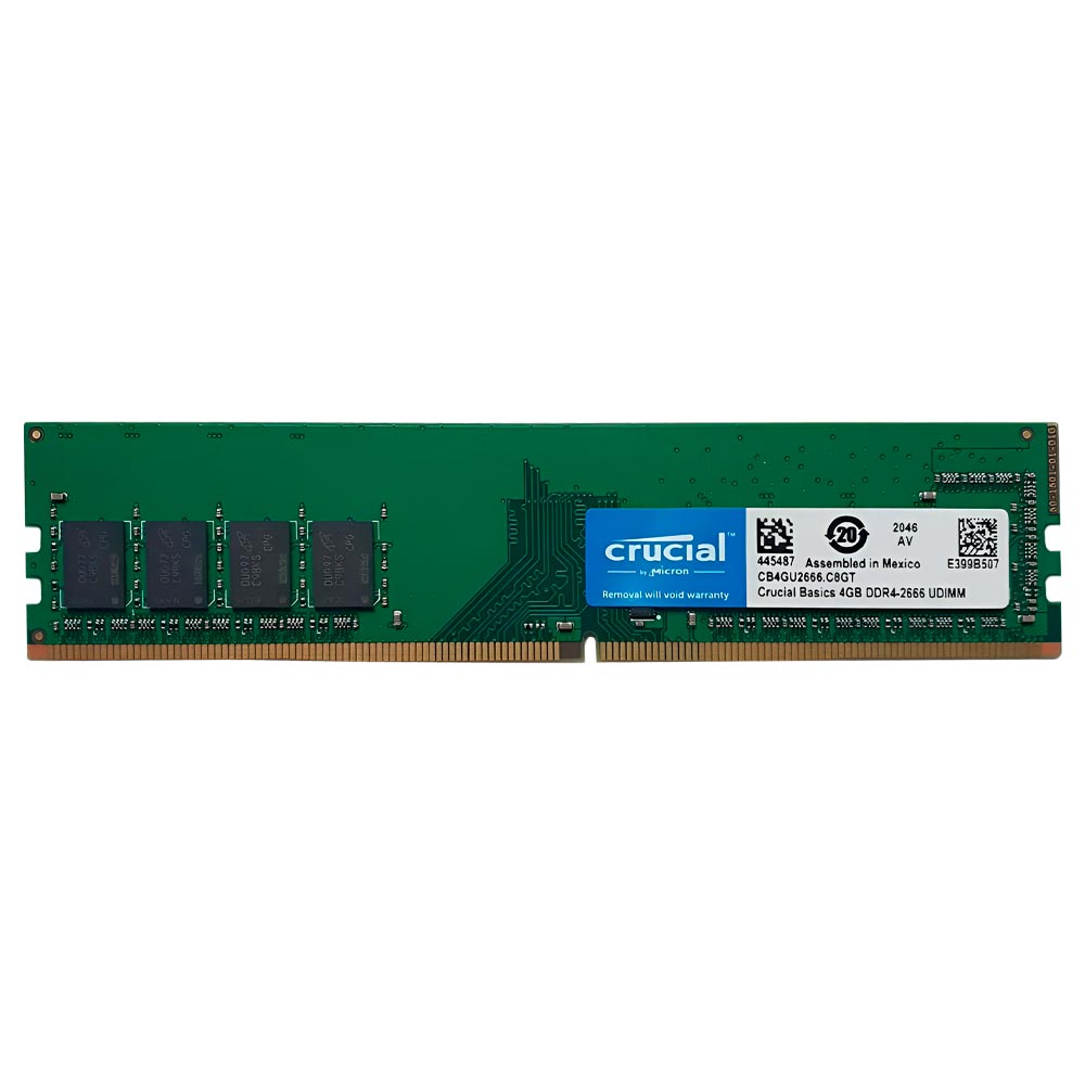 Memória RAM Crucial DDR4 4GB 2666MHz - CB4GU2666