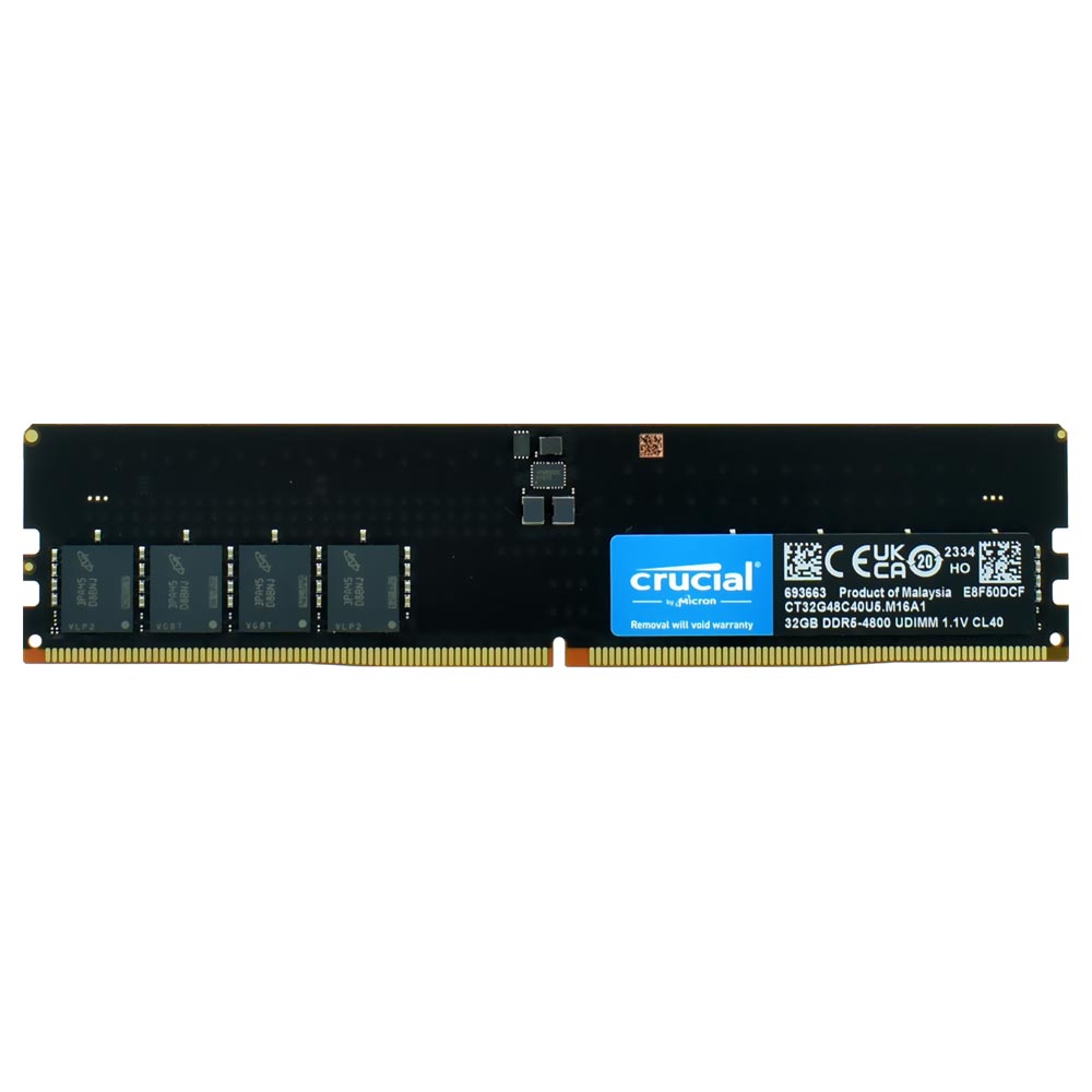 Memória RAM Crucial DDR5 32GB 4800MHz - CT32G48C40U5