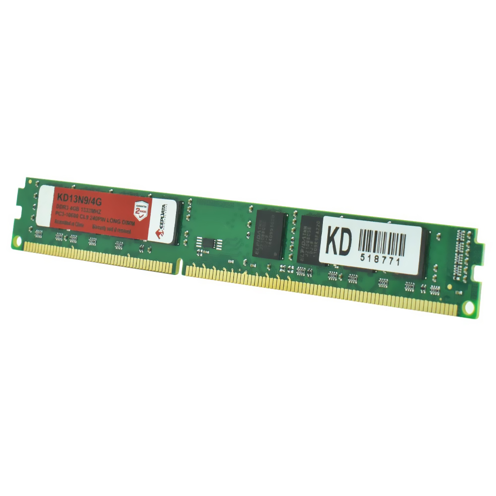 Memória RAM Keepdata DDR3 4GB 1333MHz -KD13N9/4G