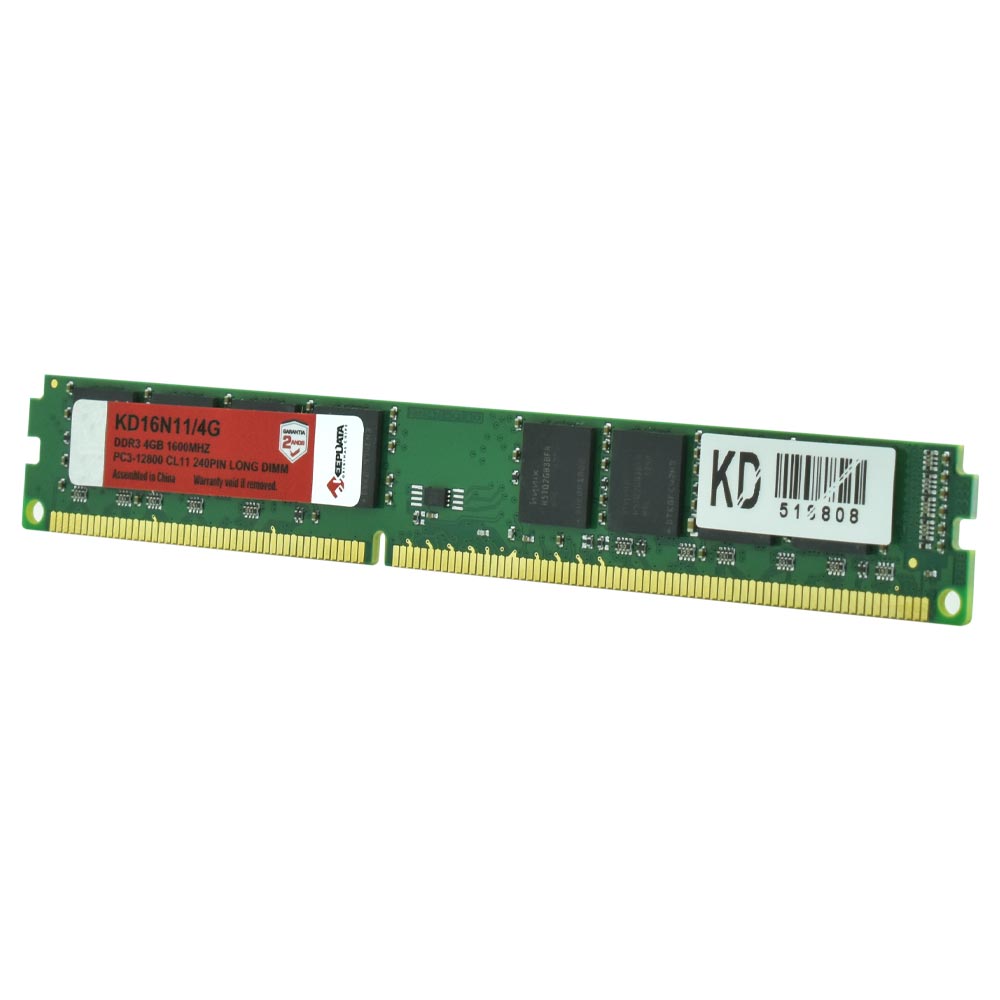 Memória RAM Keepdata DDR3 4GB 1600MHz - KD16N11/4G