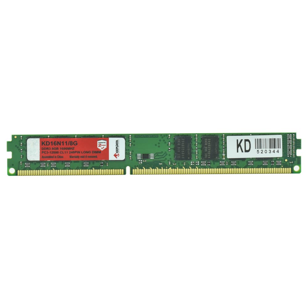 Memória RAM Keepdata DDR3 8GB 1600MHz - KD16N11/8G