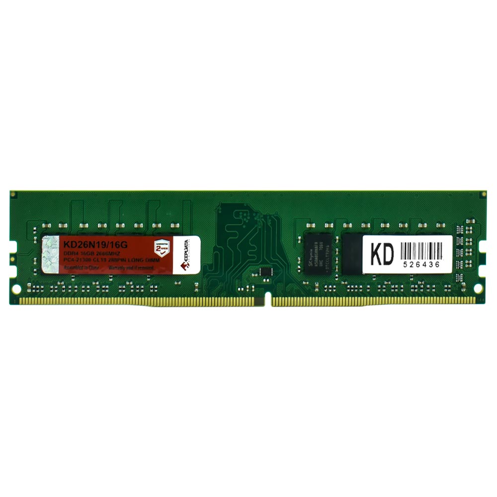 Memória RAM Keepdata DDR4 16GB 2666MHz - KD26N19/16G