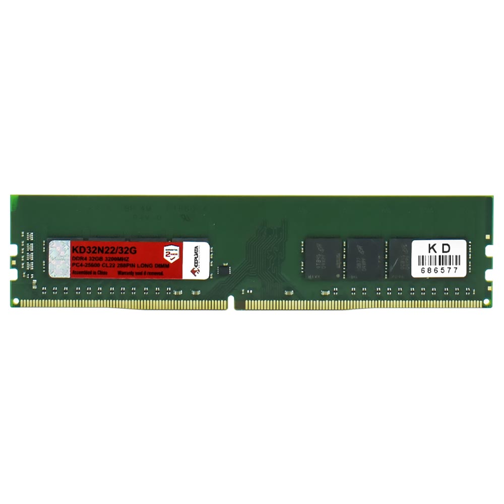 Memória RAM Keepdata DDR4 32GB 3200MHz - KD32N22/32G