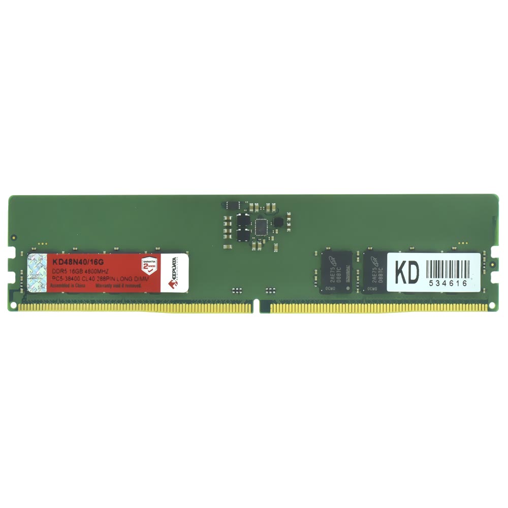 Memória RAM Keepdata DDR5 16GB 4800MHz - KD48N40/16G