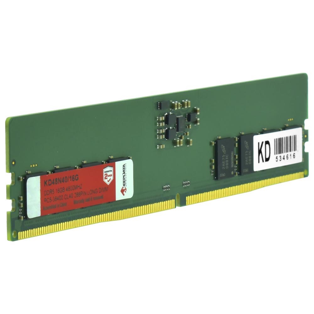 Memória RAM Keepdata DDR5 16GB 4800MHz - KD48N40/16G