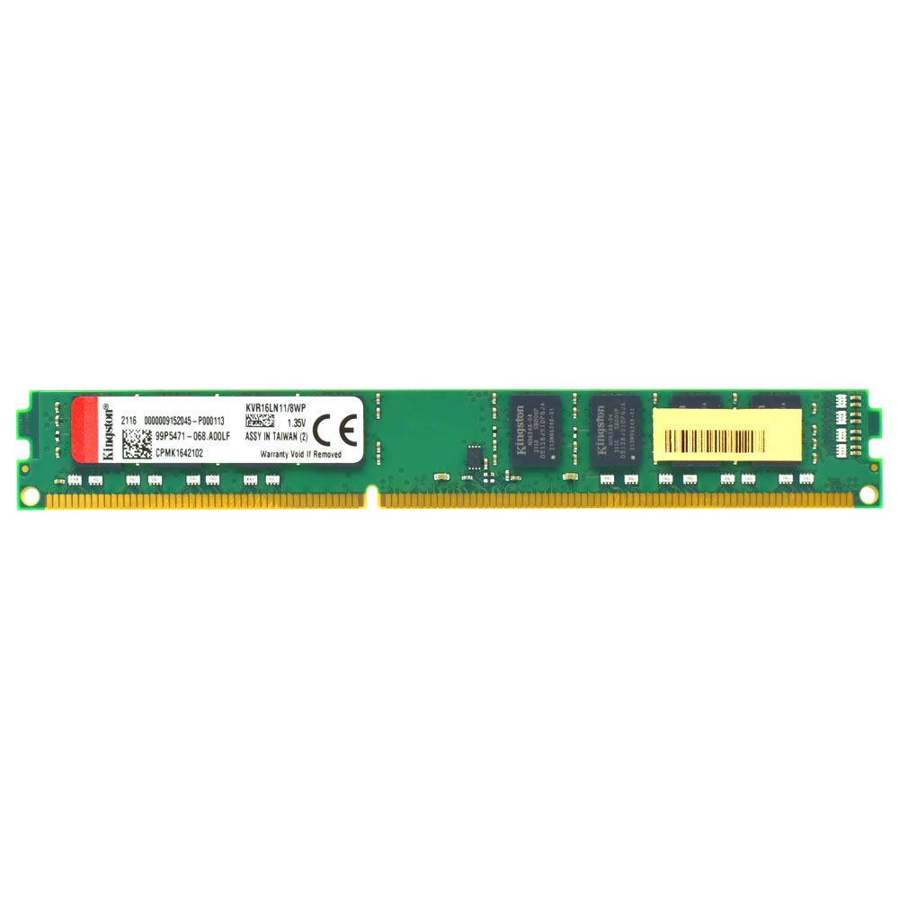 Memória RAM Kingston DDR3L 8GB 1600MHz - KVR16LN11/8 no Paraguai