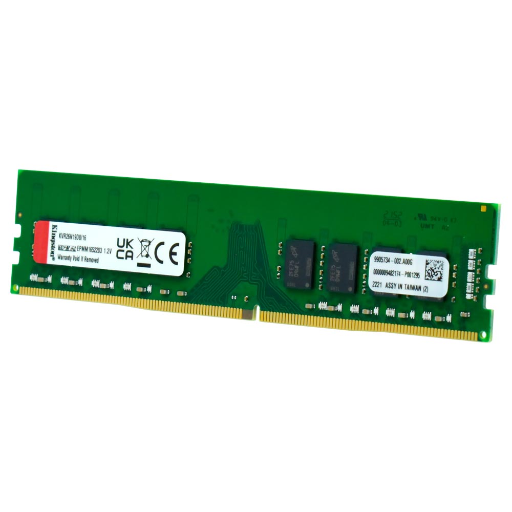 Memória RAM Kingston DDR4 16GB 2666MHz - KVR26N19D8/16