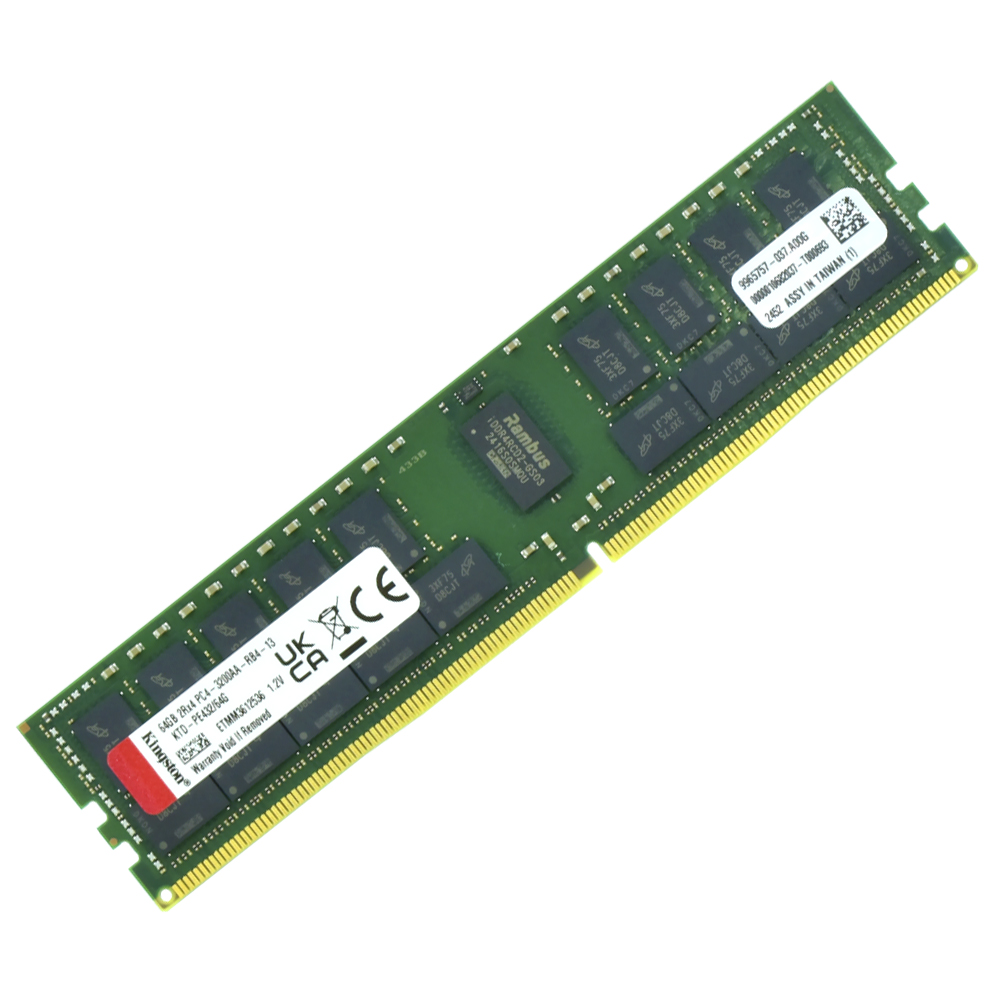 Memória RAM Kingston DDR4 64GB 3200MHz - KTD-PE432/64G