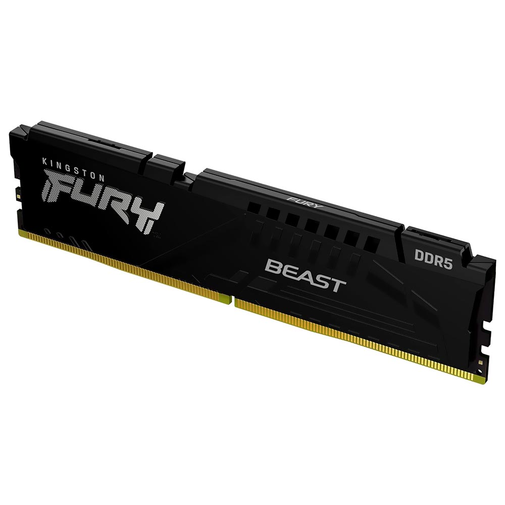 Memória RAM Kingston Fury Beast DDR5 16GB 5200MHz - Preto (KF552C36BBE-16)
