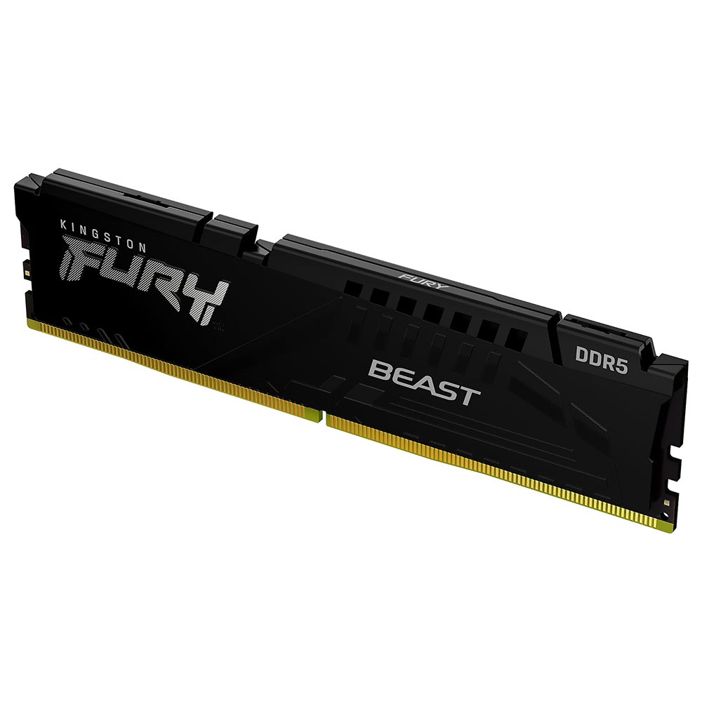 Memória RAM Kingston Fury Beast DDR5 16GB 5600MHz - Preto (KF556C36BBE-16)