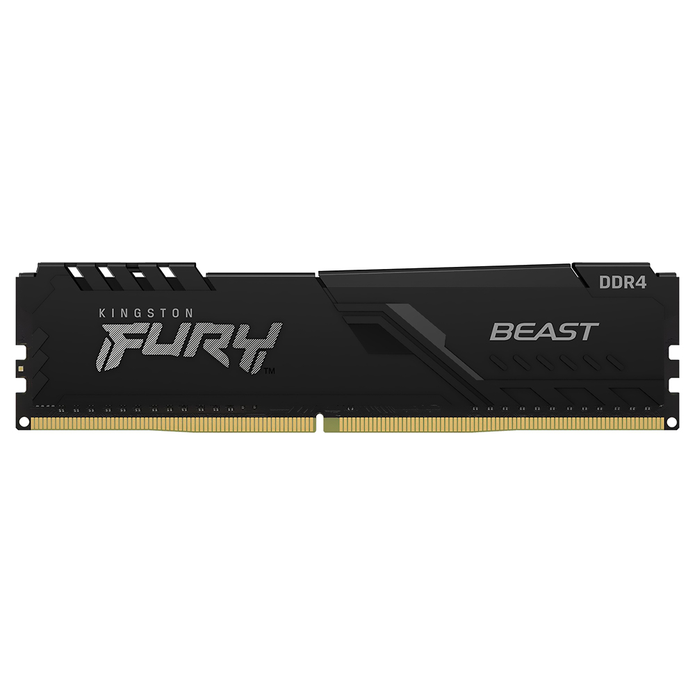 Memória RAM Kingston Fury Beast DDR5 16GB 6000MHz - Preto (KF560C30BBE-16)