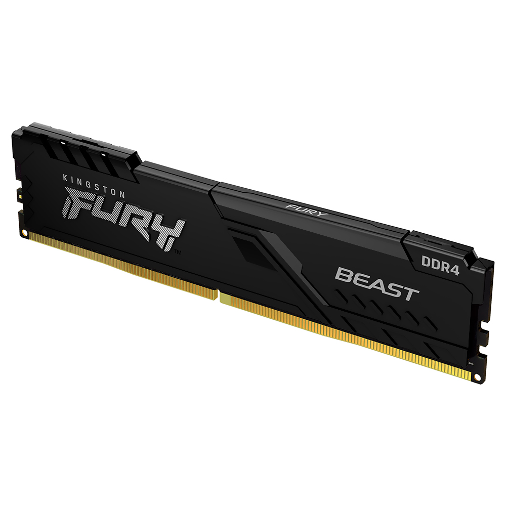 Memória RAM Kingston Fury Beast DDR5 16GB 6000MHz - Preto (KF560C30BBE-16)