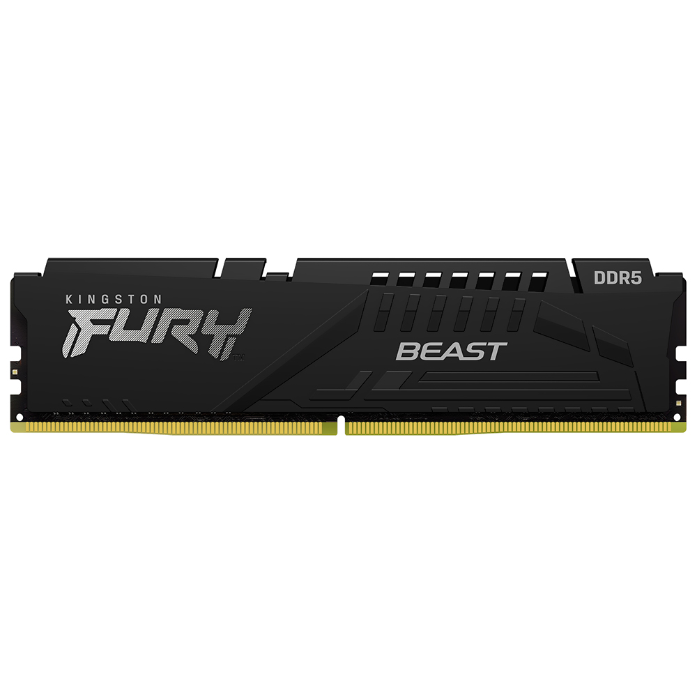 Memória RAM Kingston Fury Beast DDR5 16GB 6000MHz - Preto (KF560C36BBE2-16)