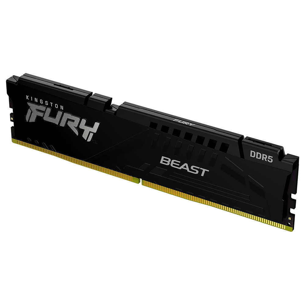 Memória RAM Kingston Fury Beast DDR5 8GB 4800MHz - Preto (KF548C38BB/8)