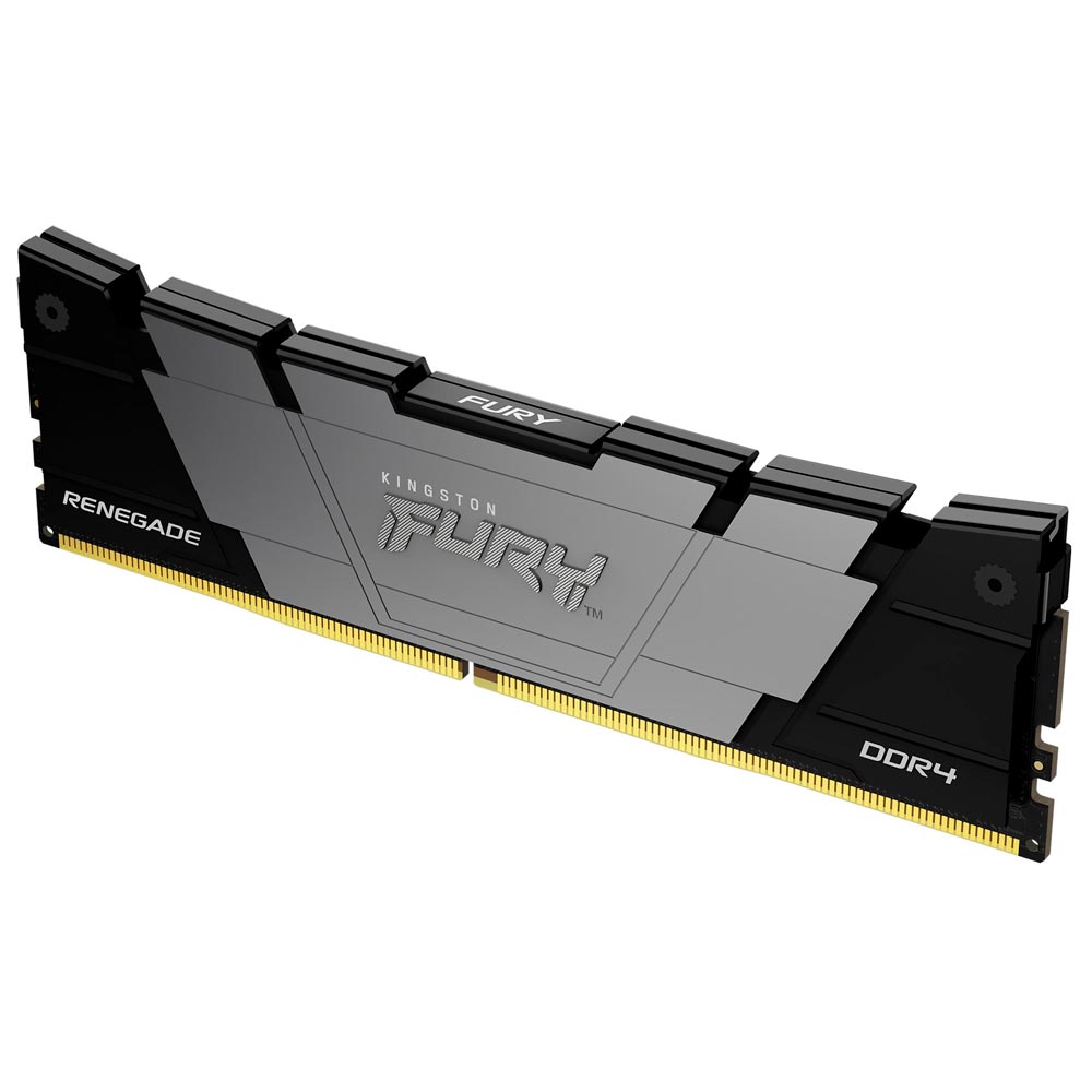 Memória RAM Kingston Fury Renegade DDR4 16GB 3200MHz - Preto (KF432C16RB12/16)