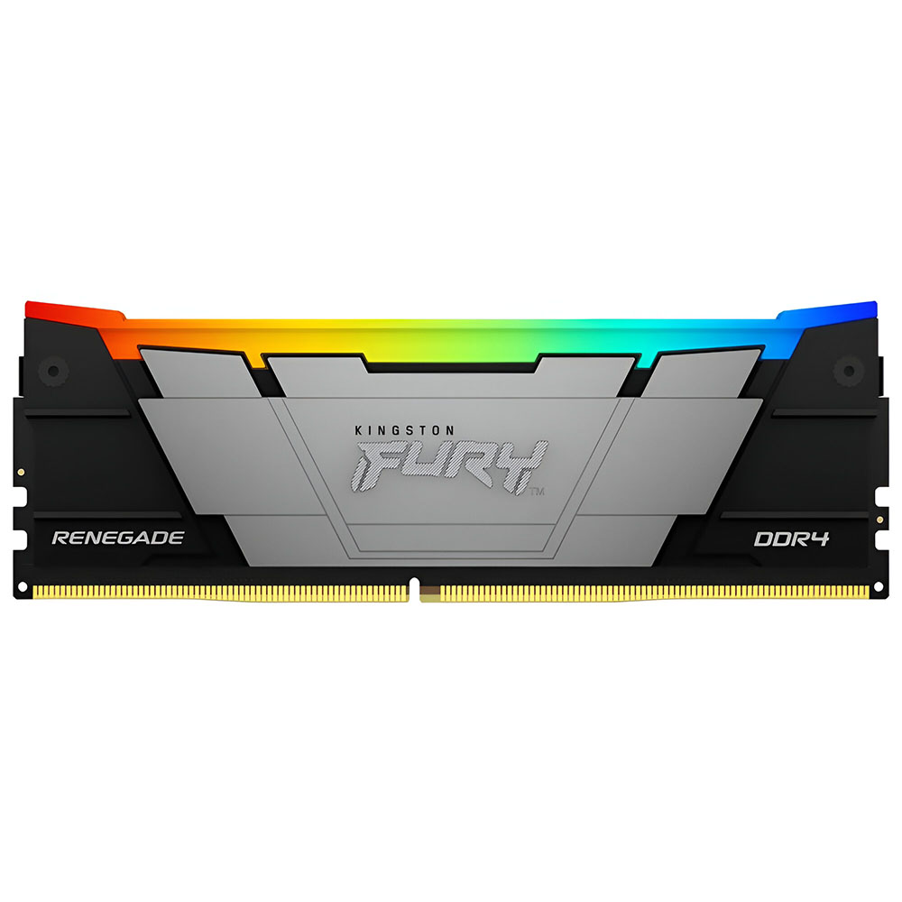 Memória RAM Kingston Fury Renegade DDR4 8GB 3600MHz - Cinza / Preto (KF436C16RB2A/8)