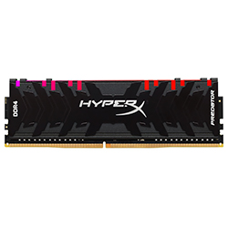 Memória RAM Kingston Hyperx Predator DDR4 16GB 3600MHz RGB - Preto (HX436C17PB3A/16) 
