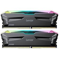 Memória RAM Lexar Ares DDR5 32GB (2x16GB) 6800MHz RGB - Preto (LD5U16G68C34LA-RGD)