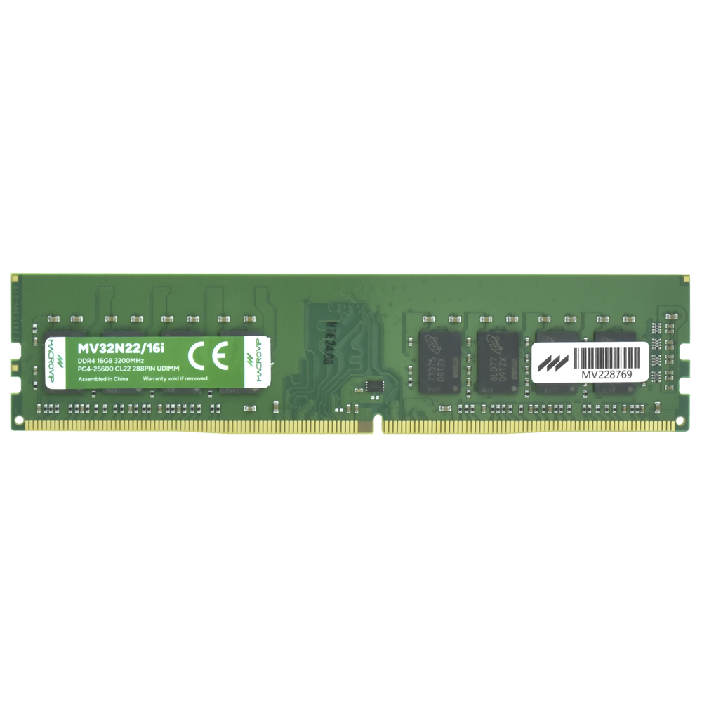 Memória RAM Macrovip DDR4 16GB 3200MHz - MV32N22/16I