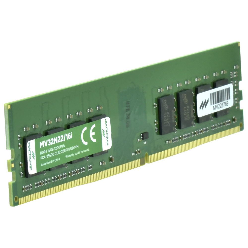 Memória RAM Macrovip DDR4 16GB 3200MHz - MV32N22/16I