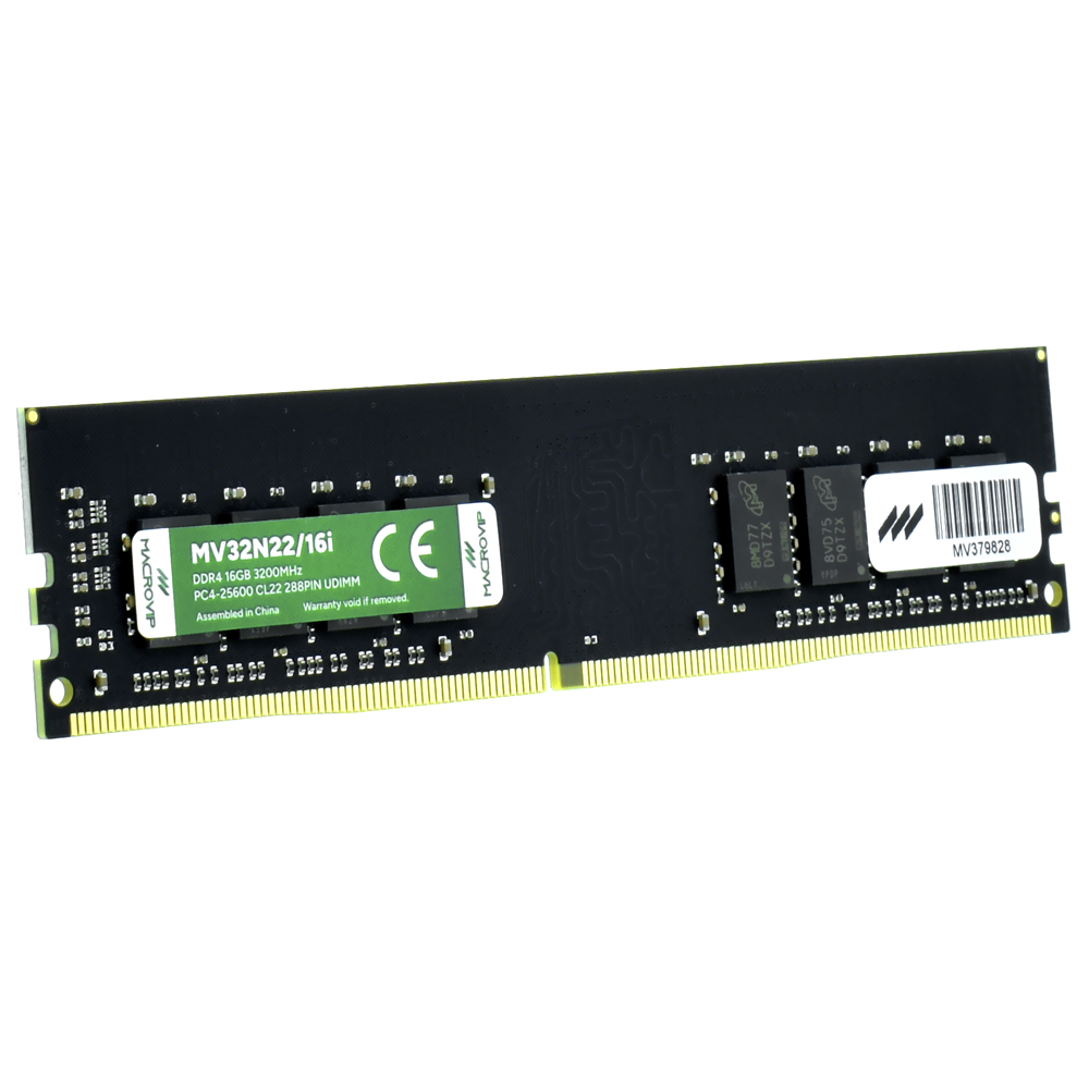 Memória RAM Macrovip DDR4 16GB 3200MHz - MV32N22/16I