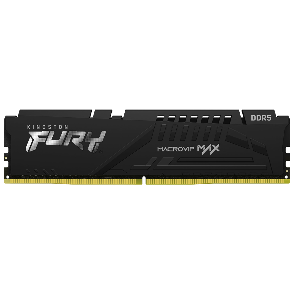 Memória RAM Macrovip Max by Kingston Fury DDR5 16GB 5600MHz - Preto (KF556C36BBE-16CLLB)
