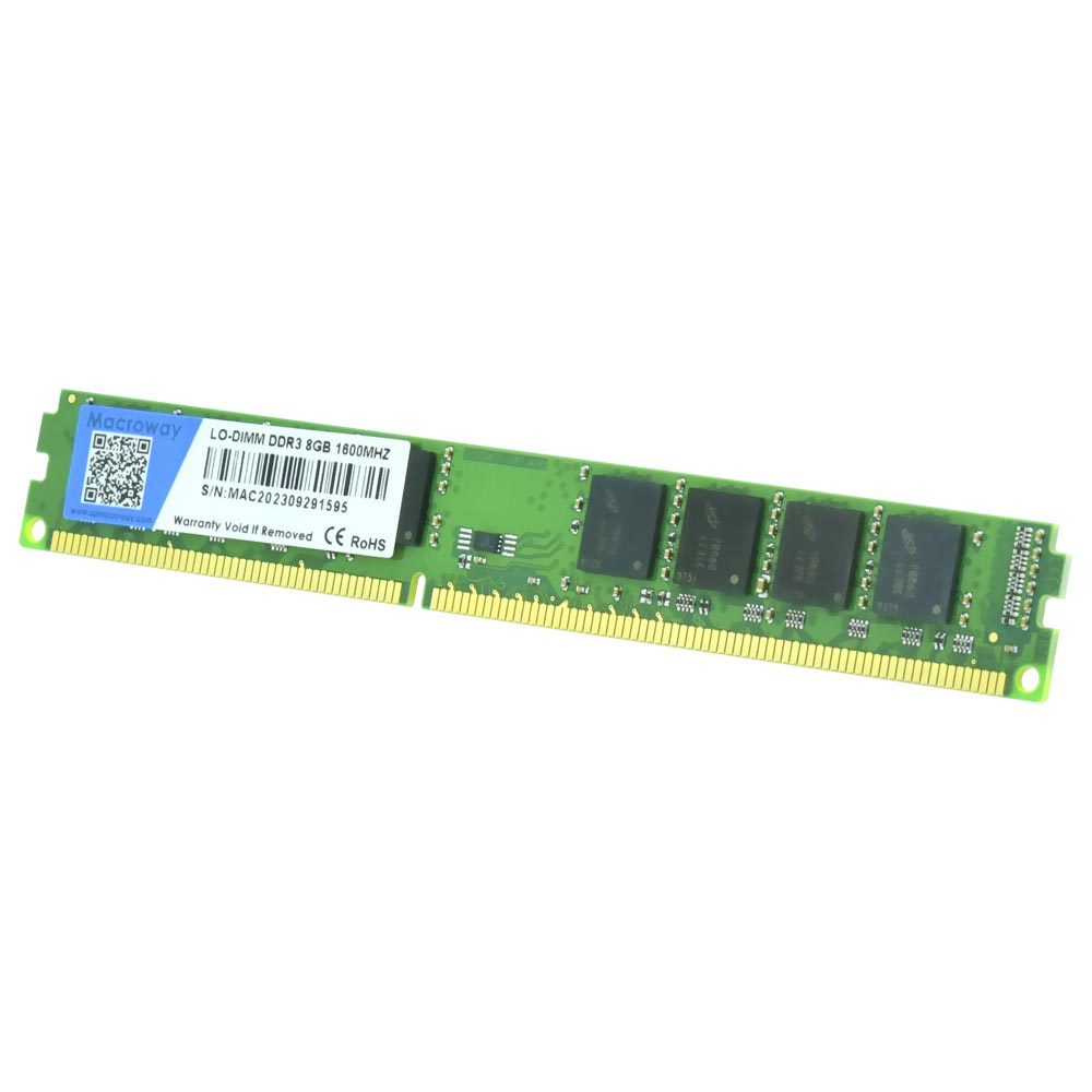 Memória RAM Macroway DDR3 8GB 1600MHz