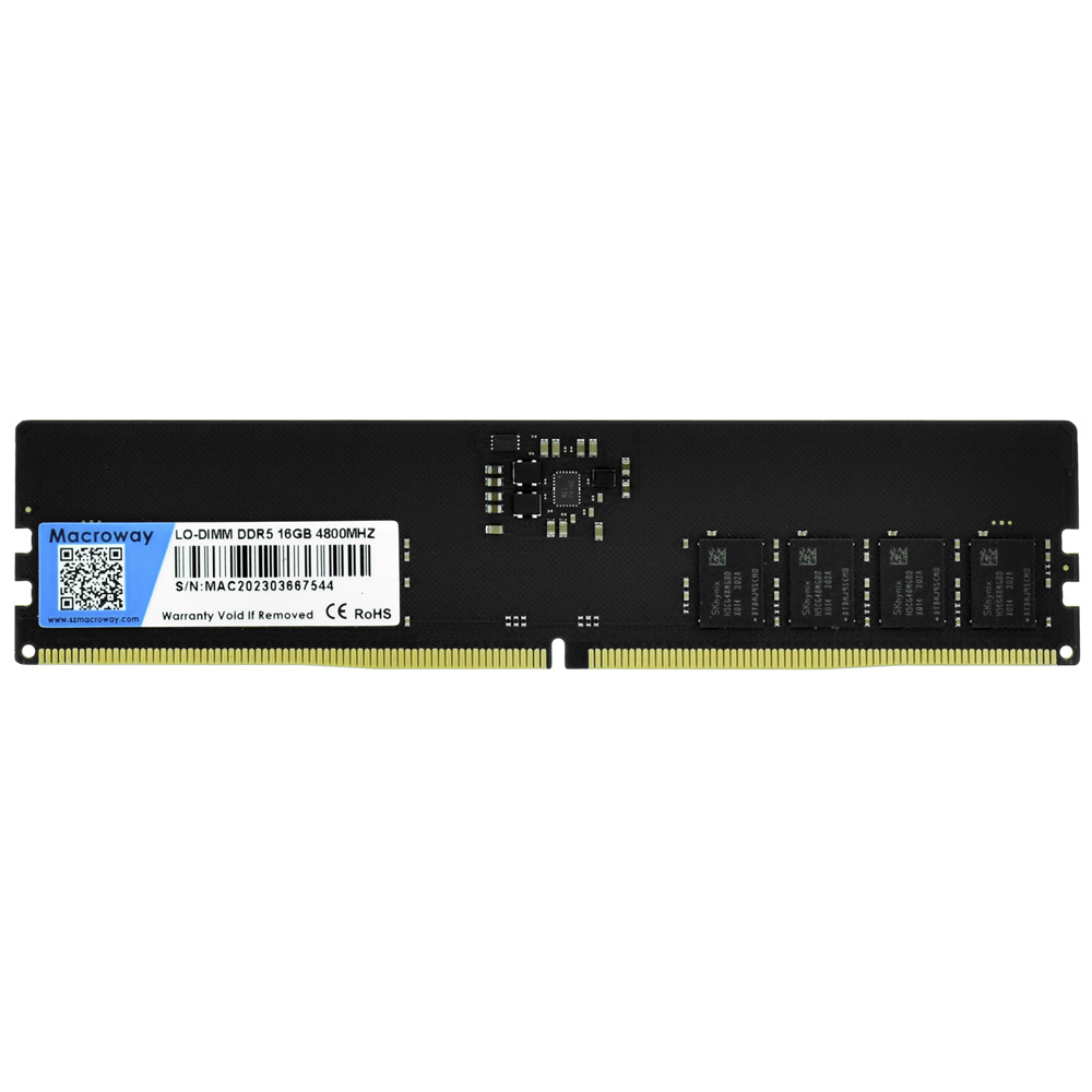 Memória RAM Macroway DDR5 16GB 4800MHz