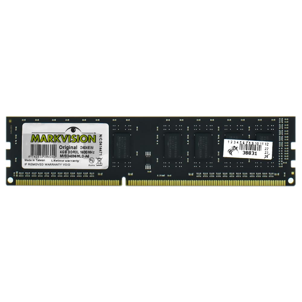 Memória RAM Markvision DDR3L 4GB 1600MHz - MVD34096MLD-A6