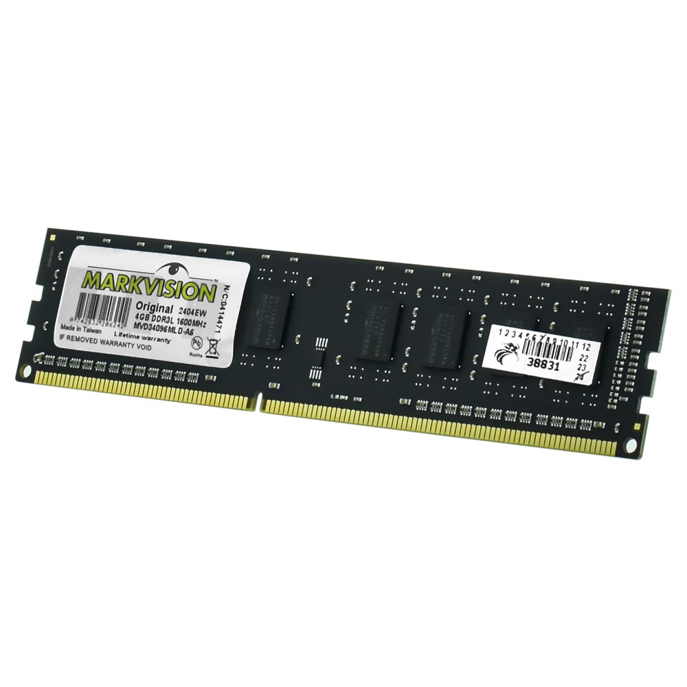 Memória RAM Markvision DDR3L 4GB 1600MHz - MVD34096MLD-A6