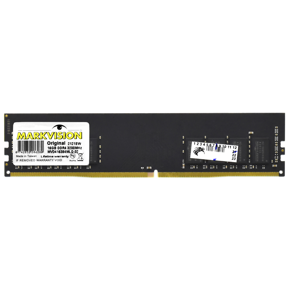 Memória RAM Markvision DDR4 16GB 3200MHz - MVD416384MLD-32